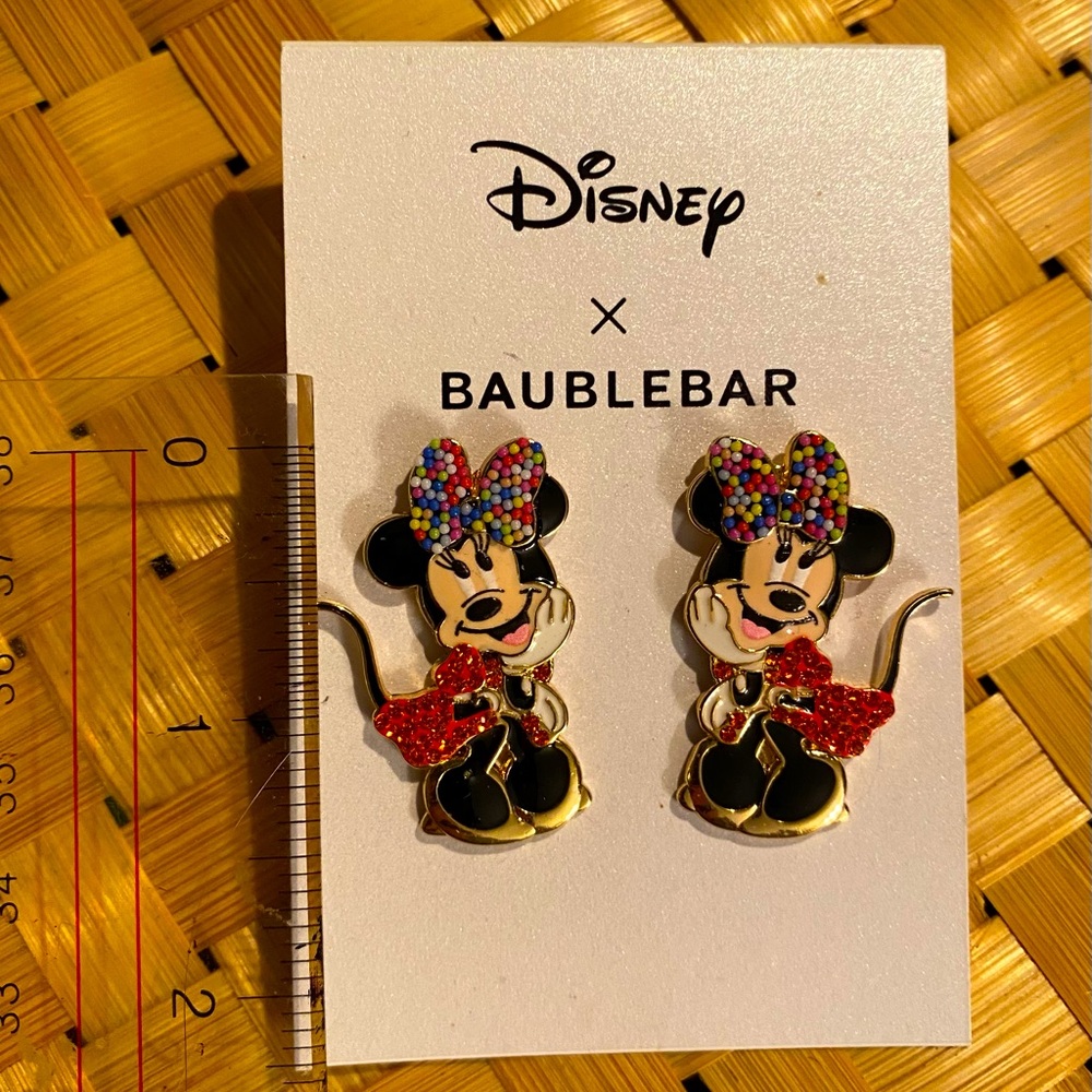 Disney X BaubleBar Collab Minnie Mouse Earrings
